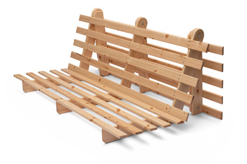 Banc pour futon 180x200 avec fonction de dépliage - Pascall Natura