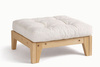 Repose-pieds Sakura - Pascall Futon Ecru