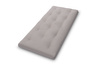 Matelas 90x200 naturel avec latex - Futon Slim Latex - Pascall Gris