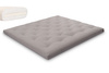 Matelas 180x200 naturel avec latex - Futon Slim Latex - Pascall Gris