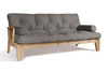 Canapé lit 200 cm - Sakura - Pascall Futon Gris