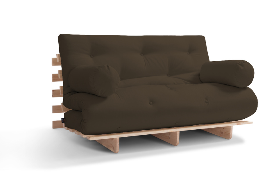 Canapé de jardin 180×200 cm dépliable – Freedom Classic – Pascall Futon Marron