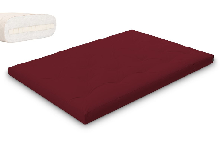 Matelas 140x200 naturel avec latex - Futon Slim Latex - Pascall Bordeaux