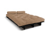 Canapé lit 120x200 - Slim Exclusive Black - Pascall Futon Beige