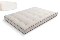 Matelas 200x200 naturel - Futon Medium Natural Kedro - Pascall Lin