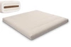 Ecru \ Coton non tissé + 3 cm de couche de noix de coco + 2 x 3 cm de couche de latex \ 200x200 cm