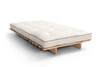 Canapé lit 90x200 - Slim Exclusive Kedro Classic - Pascall Futon Ecru