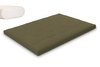 Matelas 140x200 naturel - Futon Slim Natural - Pascall Kaki