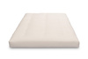 Matelas 140x200 naturel avec latex et 2x coco- Futon Comfort Relax Hard - Pascall Ecru
