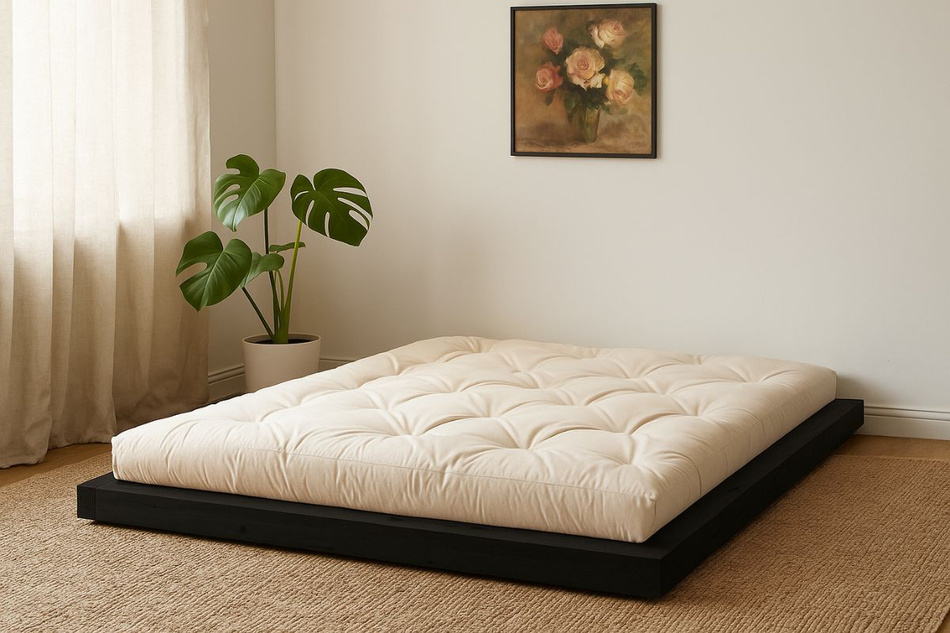 Lit en bois 120x200 - Zen Black - Pascall 
