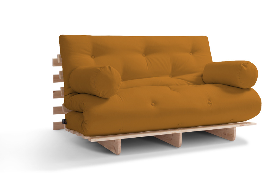 Canapé de jardin 140×200 cm dépliable – Freedom Classic – Pascall Futon Mostaza