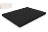 Matelas 160x200 naturel avec latex - Futon Slim Latex - Pascall Noir