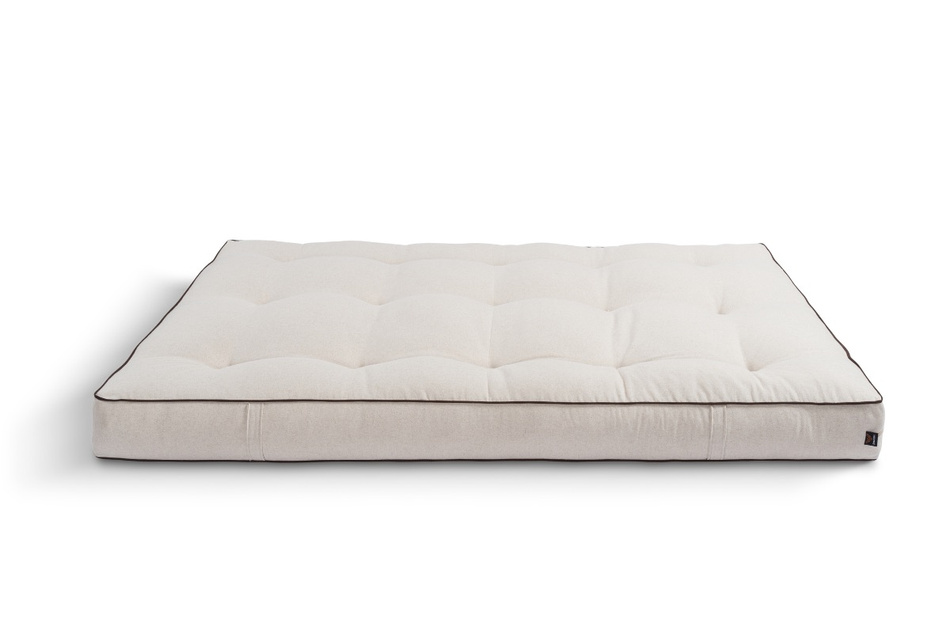 Matelas 120x200 naturel avec latex - Futon Comfort Trio Latex - Pascall Kedro Lin