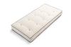 Matelas 90x200 naturel avec de la laine, coco et 2x latex - Futon Comfort Wool Kedro - Pascall Ecru