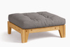 Repose-pieds Sakura - Pascall Futon Gris