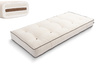 Matelas 90x200 naturel avec coco et 2x latex - Futon Comfort Relax Kedro - Pascall Ecru