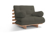 Canapé de jardin 90×200 dépliable – Freedom Classic – Pascall Futon Piedra