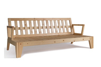Canapé lit 200 cm - Sakura - Pascall Futon Ecru