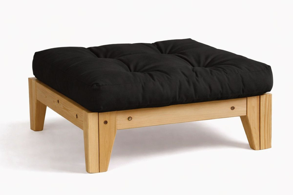 Repose-pieds Sakura - Pascall Futon Noir