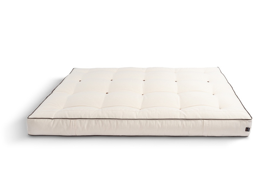 Matelas 160x200 naturel - Futon Comfort Natural - Pascall Kedro Ecru